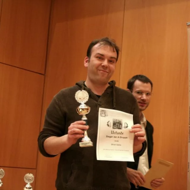 Oliver Uwira - Vereinsmeisterschaft 2013 — Schachfreunde Frankfurt 1921 e.V.