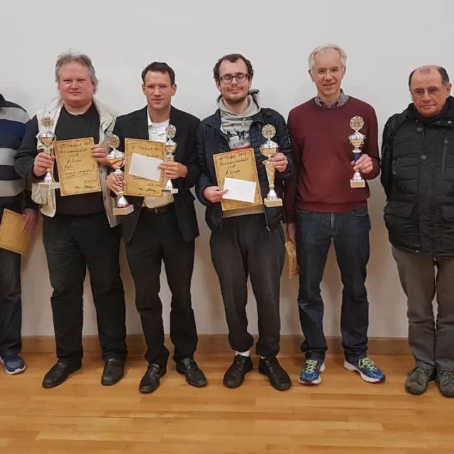 Schachfreunde Frankfurt 1921: Vereinsmeisterschaft 2018